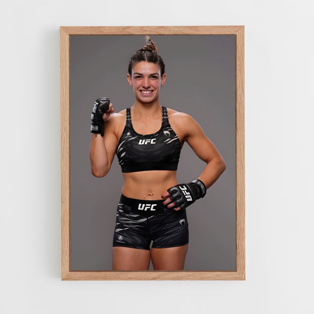 Poster Championne UFC – affiche Jiu-jitsu brésilien (vue 4)